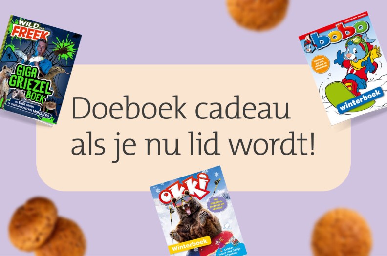 de bibliotheek is gratis voor kinderen